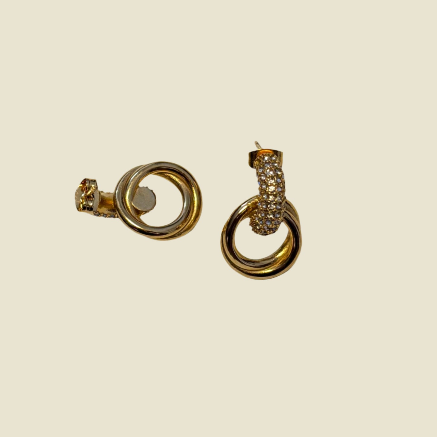 Gold Cascade Earrings