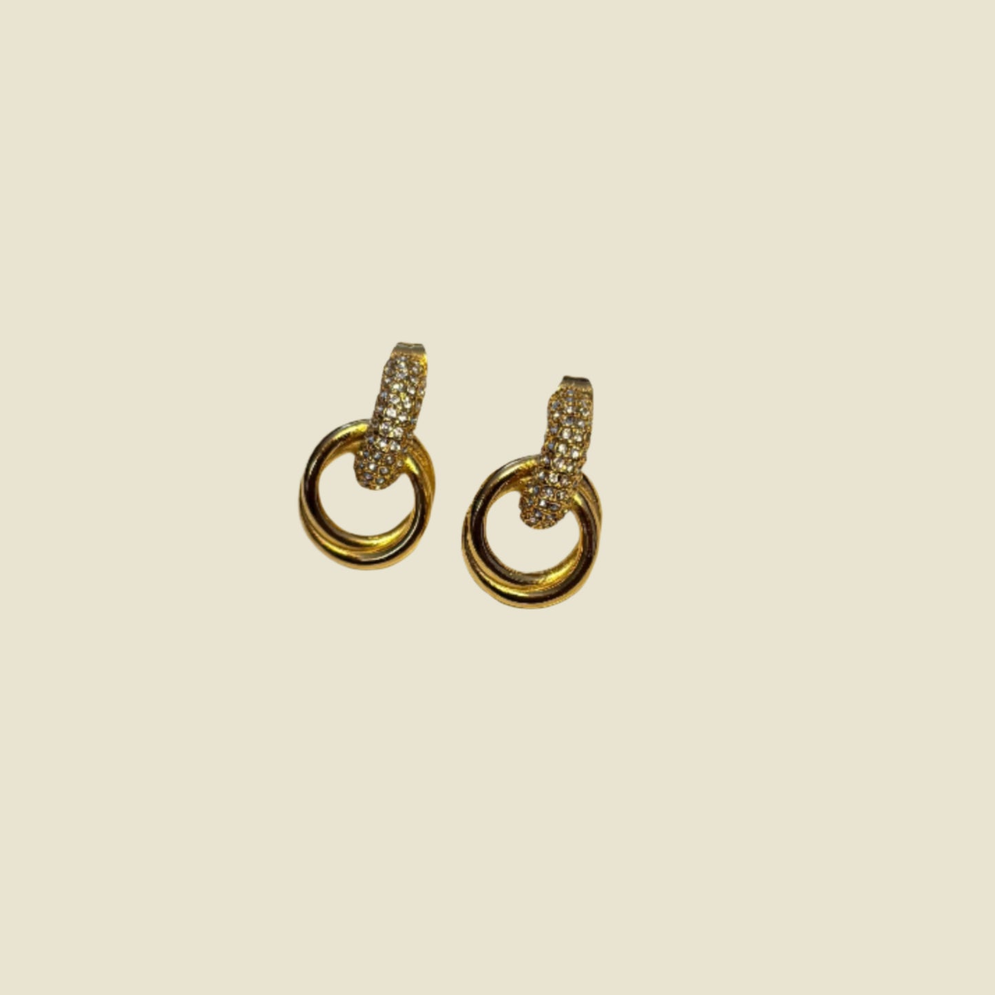 Gold Cascade Earrings